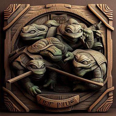 3D модель Игра TMNT Mutant Melee (STL)